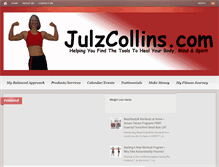 Tablet Screenshot of julzcollins.com